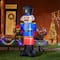 Glitzhome® 8ft. Inflatable Nutcracker With Lights